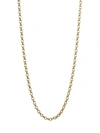 TAMARA COMOLLI WOMEN'S 18K YELLOW GOLD BELCHER-LINK LONG CHAIN NECKLACE/0.11",400011625767