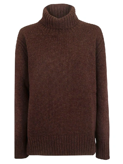 And-daughter Fintra Pullover In Dark Brown