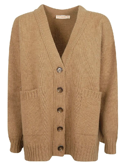 And-daughter Tara Slouch Cardigan In Camel