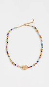 ANNI LU ALAIA COWRIE SHELL NECKLACE