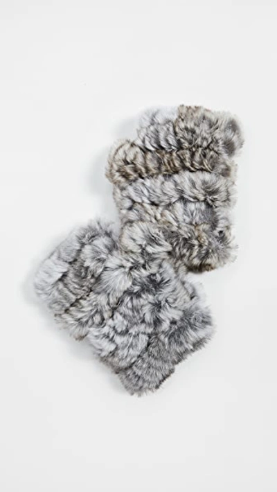 Jocelyn Gloves In Light Grey
