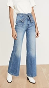 MOTHER THE TIE PATCH ROLLER JEANS