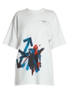 OFF-WHITE Brushstroke Arrow Cotton Tee