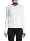 PROENZA SCHOULER Turtleneck Cotton-Blend Pullover Sweater
