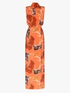 JOHANNA ORTIZ MOMENTUM FLORAL SILK MAXI DRESS,V1803CPE14553794