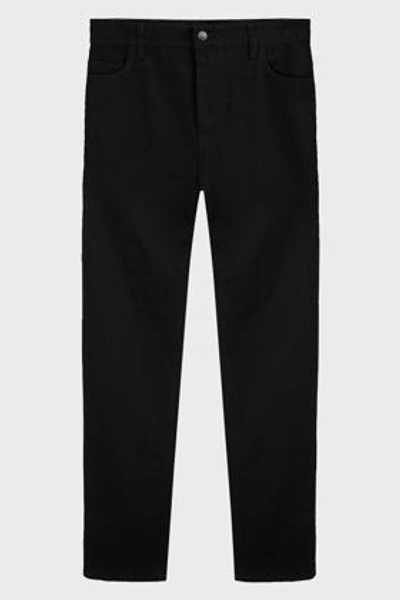 The Row Irwin Straight-leg Jeans In Black