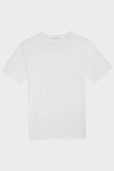 The Row Luke Crewneck Cotton T-shirt In White