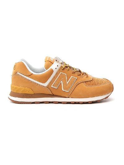 Junya Watanabe X New Balance 574 Suede Trainers In Brown