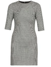 ALICE AND OLIVIA HOUNDSTOOTH DRESS,11133293