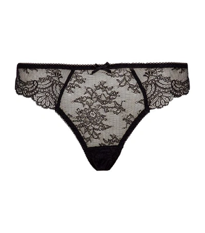 Aubade Lace Brazilian Briefs In Black