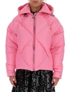 MSGM MSGM QUILTED HOODED JACKET