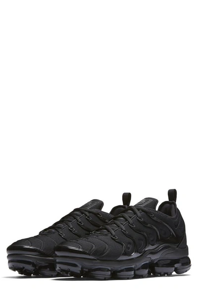 Nike Air Vapormax Plus Sneaker In Black/ Black/ Dark Grey