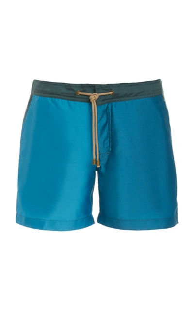 Thorsun Color-block Shell Swim Shorts In Blue