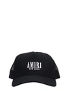 AMIRI TRICKER HAT HATS IN BLACK COTTON,11133701