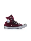 CONVERSE ALL STAR HIGH CANVAS MAROON CHUCK TAYLOR SNEAKER LTD ED WOMEN,11134795