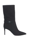 Giuseppe Zanotti Womens Black Suede Boots In Nero