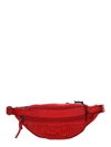 CHRISTIAN LOUBOUTIN PARISNYC WAIST BAG IN RED TECH/SYNTHETIC,11134011