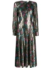 SANDRO JACQUARD PRINT DRESS