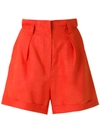 ANDREA MARQUES PLEATED COCHARD SHORTS