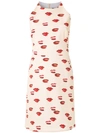 ANDREA MARQUES PRINTED SHIFT DRESS