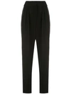 ANDREA MARQUES PLEATED TAPERED TROUSERS