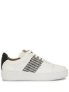 AGNONA SMITH STITCHED SNEAKERS