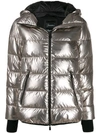 HERNO ZIPPED PUFFER JACKET