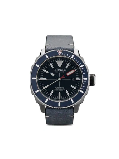 Alpina Seastrong Diver 300 44毫米腕表 In Blue