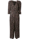 REBECCA TAYLOR LIA FLORAL PRINT JUMPSUIT