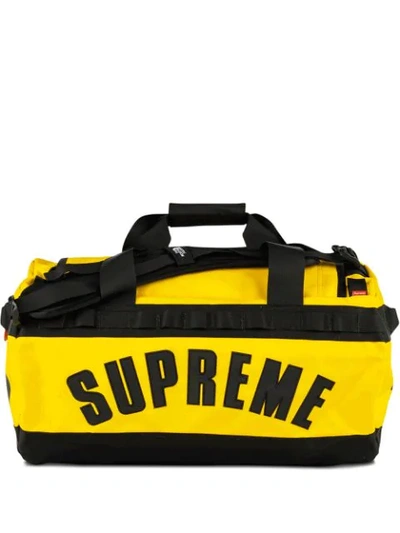 Supreme X The North Face Small Base Camp Bag In Yellow