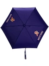 MOSCHINO TEDDY棒球图案印花雨伞