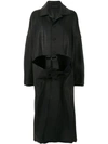 YOHJI YAMAMOTO B/BUCKLE PT COAT