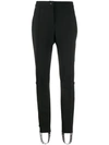 FENDI ELASTIC STRAP HEMS TROUSERS