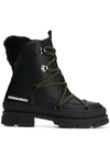 DSQUARED2 CHUNKY HIKING STYLE BOOTS