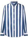 COBRA SC STRIPED FRONT POCKET SHIRT