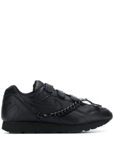 Comme Des Garçons X Nike Outburst运动鞋 In Black