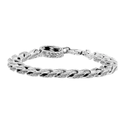 Gucci Silver Interlocking G Chain Bracelet In 0811 Silver