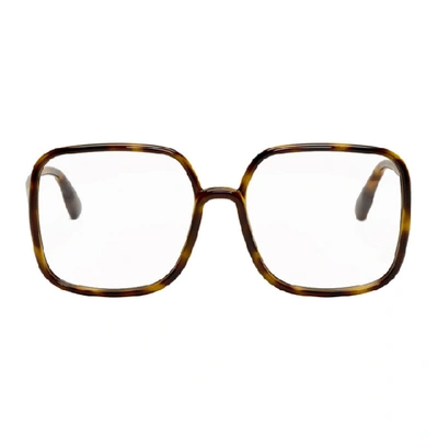 Dior Tortoiseshell Sostellaire01 Glasses In 0086 Dkhava