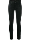 7 FOR ALL MANKIND SKINNY SLIM ILLUSION FAME WITH ALL OVER GLITTER TROUSERS