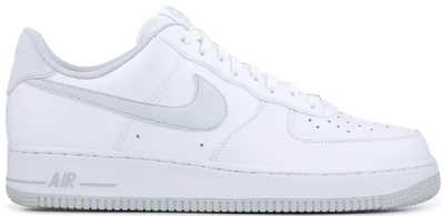 Pre-owned Nike  Air Force 1 Low White Pure Platinum In White/pure Platinum-pure Platinum