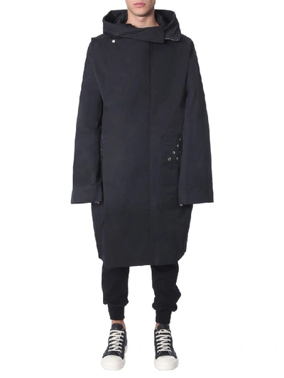 Rick Owens Drkshdw "sisy" Parka In Black