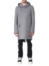 RICK OWENS RICK OWENS SLAB HOODED COAT