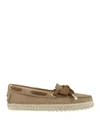 TOD'S TOD'S BRAIDED SOLE ESPADRILLES