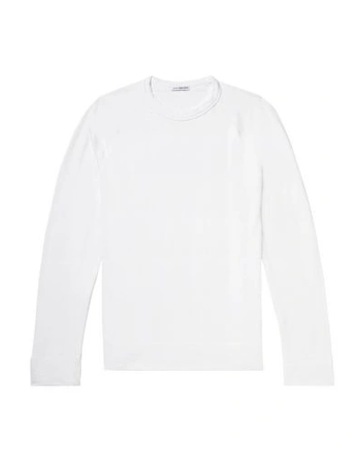 James Perse Sweatshirt In White