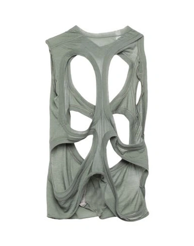 Rick Owens 工字背心 In Military Green