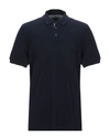 Brunello Cucinelli Polo Shirts In Dark Blue