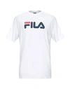 FILA FILA MAN T-SHIRT WHITE SIZE L COTTON,12399588DG 4