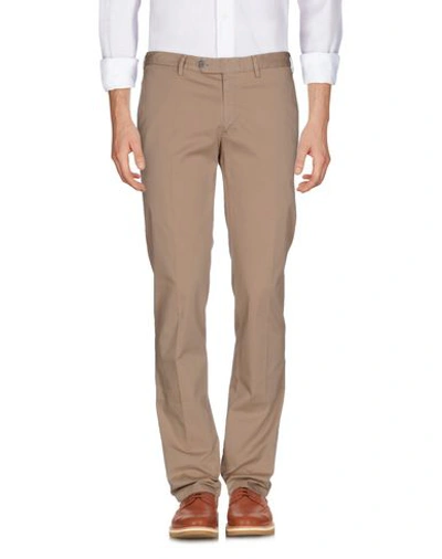 Canali Casual Pants In Khaki