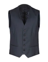 Tonello Suit Vest In Dark Blue
