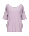 Slowear T-shirt In Lilac